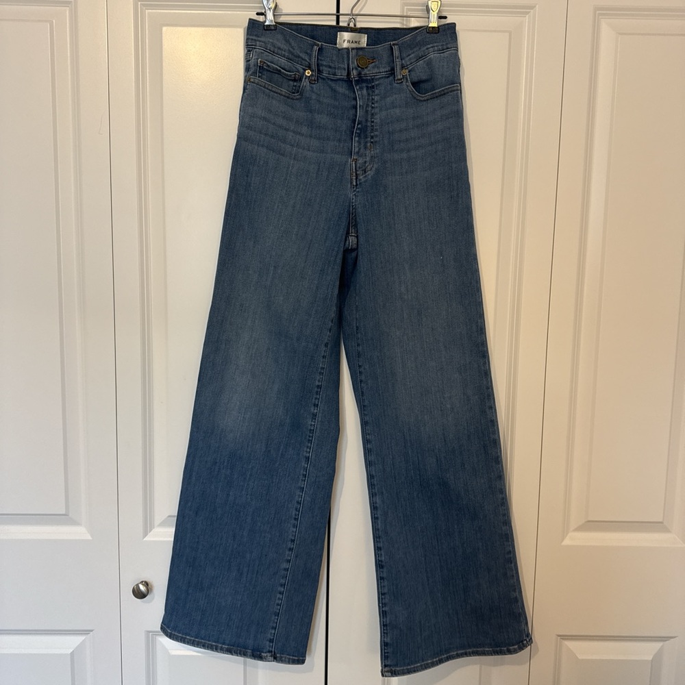 Frame Denim Blue Flare Jeans 29